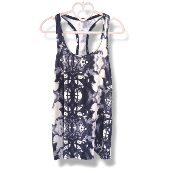 Lululemon Every Yogi TankInk Blot White Deep Indigo Combo Size 10 - Picture 4 of 6